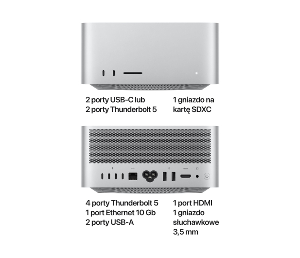 Apple Mac Studio M4 Max/36GB/1TB/Mac OS 32R GPU - 1336374 - zdjęcie 5